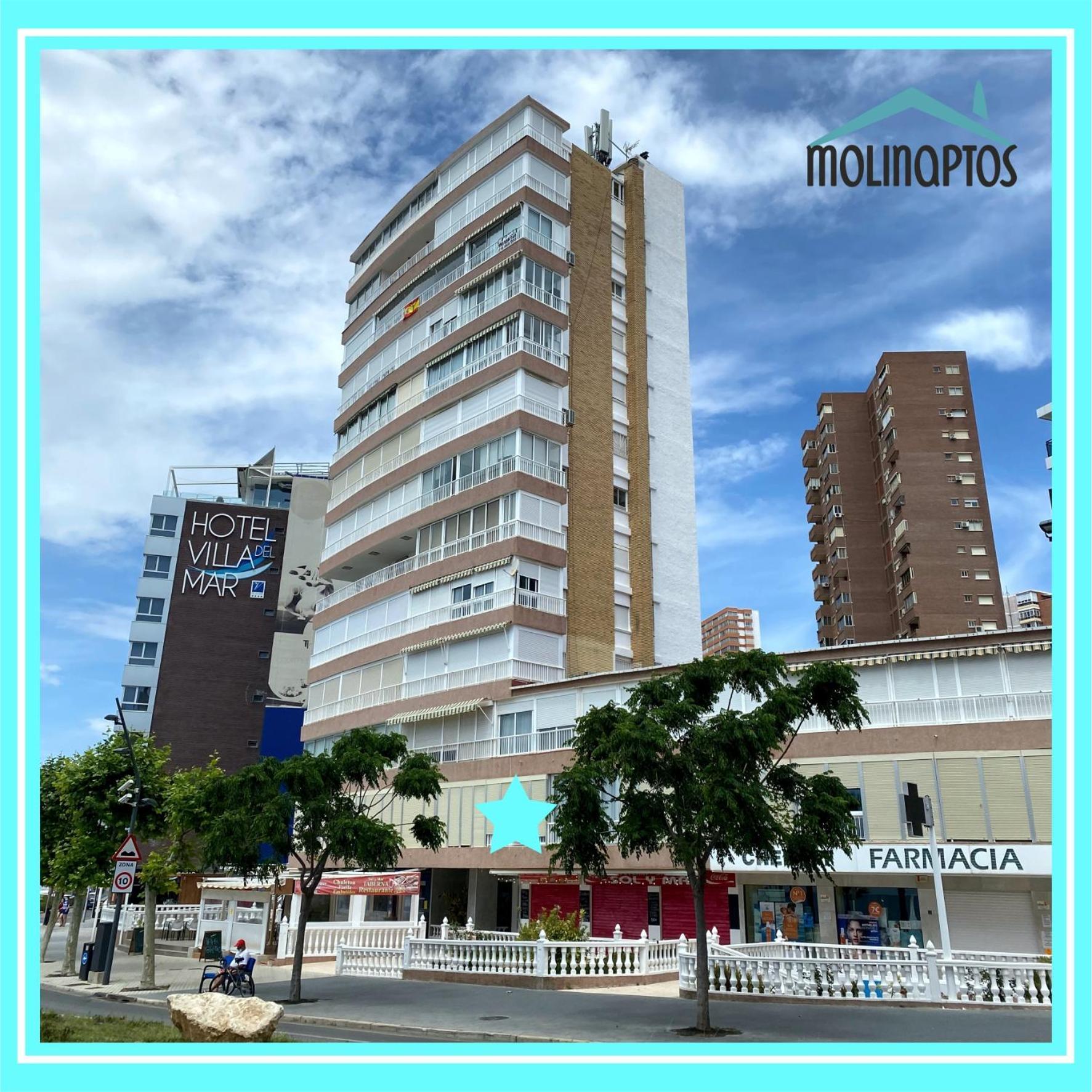 Estudio 29 Frente Al Mar By Molinaptos Benidorm Kültér fotó